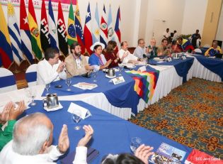 Presidente Daniel: “Declaratoria del Foro de Sao Paulo nos compromete a tod@s en la batalla por Venezuela”