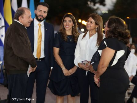 Embajadores presentan Cartas Credenciales al Presidente Daniel Ortega y a la Vicepresidenta Rosario Murillo
