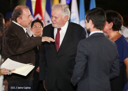 Embajadores presentan Cartas Credenciales al Presidente Daniel Ortega y a la Vicepresidenta Rosario Murillo