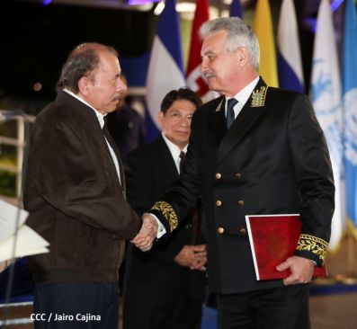 Embajadores presentan Cartas Credenciales al Presidente Daniel Ortega y a la Vicepresidenta Rosario Murillo