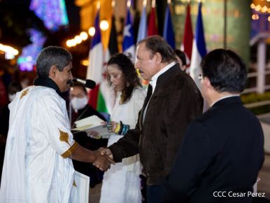 Embajadores presentan Cartas Credenciales al Presidente Daniel Ortega y a la Vicepresidenta Rosario Murillo