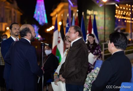 Embajadores presentan Cartas Credenciales al Presidente Daniel Ortega y a la Vicepresidenta Rosario Murillo