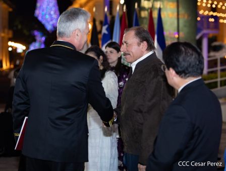 Embajadores presentan Cartas Credenciales al Presidente Daniel Ortega y a la Vicepresidenta Rosario Murillo