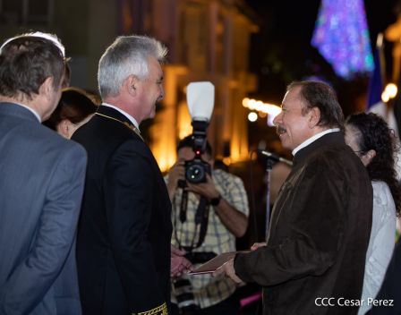 Embajadores presentan Cartas Credenciales al Presidente Daniel Ortega y a la Vicepresidenta Rosario Murillo