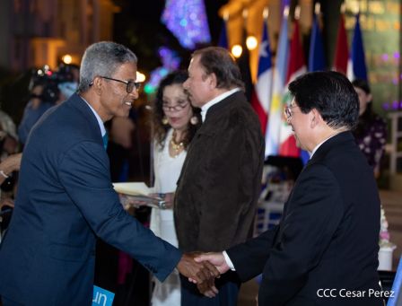 Embajadores presentan Cartas Credenciales al Presidente Daniel Ortega y a la Vicepresidenta Rosario Murillo