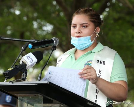 Jóvenes se gradúan  en Centro de Formación y Desarrollo Juventud de la Policía Nacional