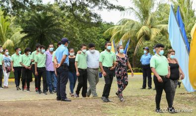 Jóvenes se gradúan  en Centro de Formación y Desarrollo Juventud de la Policía Nacional