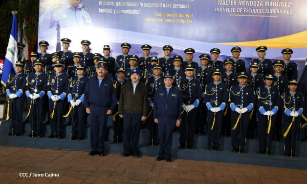 XXIII  graduación de cadetes de la Policía Nacional