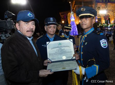 XXIII  graduación de cadetes de la Policía Nacional