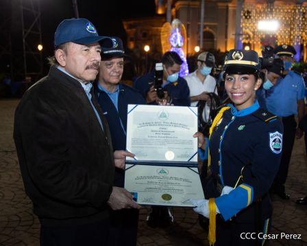 XXIII  graduación de cadetes de la Policía Nacional