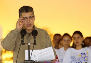 Daniel y Rosario en acto del 80 Aniversario del Tránsito a la Inmortalidad del General Augusto C. Sandino