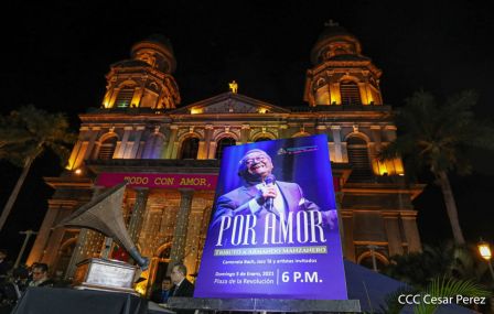 Homenaje musical a Armando Manzanero en la Plaza de la Revolución