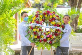 Nicaragua conmemora 154 aniversario del natalicio del poeta Rubén Darío 