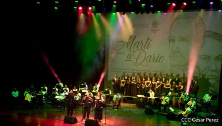 Poesía musicalizada “De Martí a Darío
