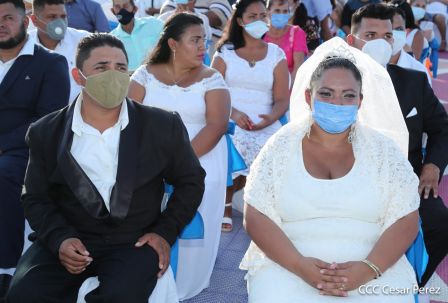 Cuatrocientas parejas se dieron el “Si… Acepto” en ocasión del Día del Amor y la Amistad