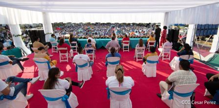 Cuatrocientas parejas se dieron el “Si… Acepto” en ocasión del Día del Amor y la Amistad