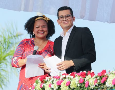 Cuatrocientas parejas se dieron el “Si… Acepto” en ocasión del Día del Amor y la Amistad