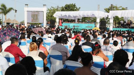 Cuatrocientas parejas se dieron el “Si… Acepto” en ocasión del Día del Amor y la Amistad