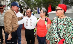 ¡Sandino vive, la lucha por el amor, por la justicia sigue!