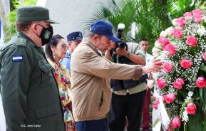 ¡Sandino vive, la lucha por el amor, por la justicia sigue!