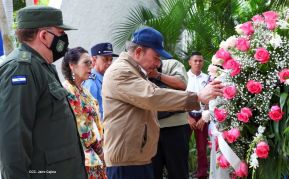 ¡Sandino vive, la lucha por el amor, por la justicia sigue!