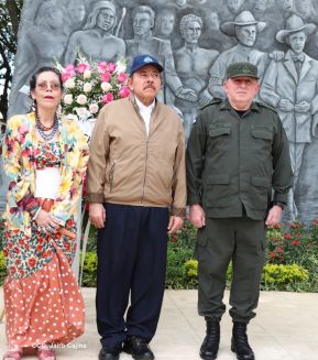 ¡Sandino vive, la lucha por el amor, por la justicia sigue!