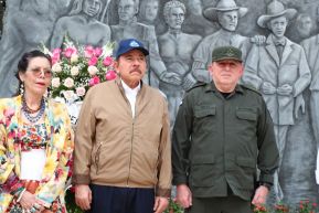 ¡Sandino vive, la lucha por el amor, por la justicia sigue!