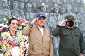 ¡Sandino vive, la lucha por el amor, por la justicia sigue!