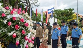 ¡Sandino vive, la lucha por el amor, por la justicia sigue!