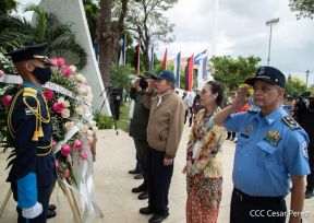 ¡Sandino vive, la lucha por el amor, por la justicia sigue!