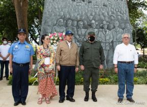 ¡Sandino vive, la lucha por el amor, por la justicia sigue!