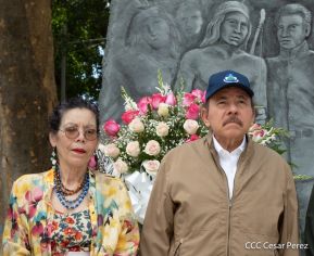 ¡Sandino vive, la lucha por el amor, por la justicia sigue!