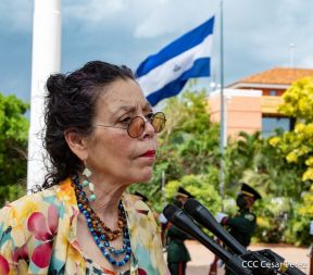 ¡Sandino vive, la lucha por el amor, por la justicia sigue!