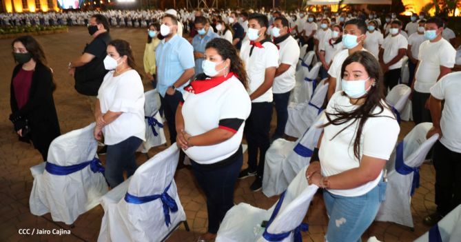  Acto de conmemoración del 87 aniversario del paso a la inmortalidad del General Augusto C. Sandino