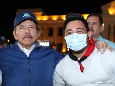  Acto de conmemoración del 87 aniversario del paso a la inmortalidad del General Augusto C. Sandino