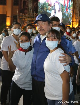  Acto de conmemoración del 87 aniversario del paso a la inmortalidad del General Augusto C. Sandino