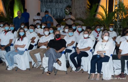  Acto de conmemoración del 87 aniversario del paso a la inmortalidad del General Augusto C. Sandino