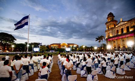  Acto de conmemoración del 87 aniversario del paso a la inmortalidad del General Augusto C. Sandino