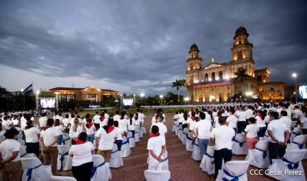  Acto de conmemoración del 87 aniversario del paso a la inmortalidad del General Augusto C. Sandino