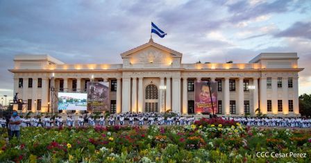  Acto de conmemoración del 87 aniversario del paso a la inmortalidad del General Augusto C. Sandino