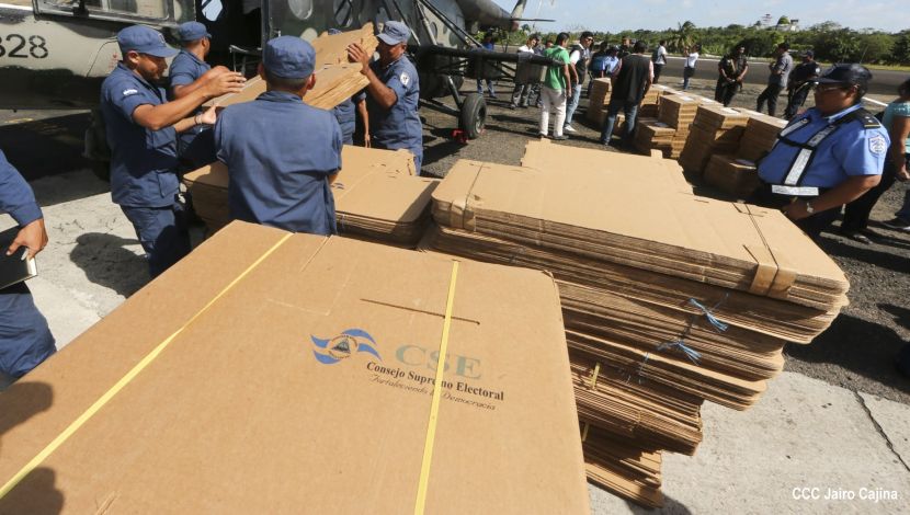 Arriba a la Costa Caribe material electoral