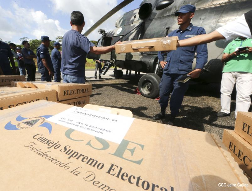 Arriba a la Costa Caribe material electoral