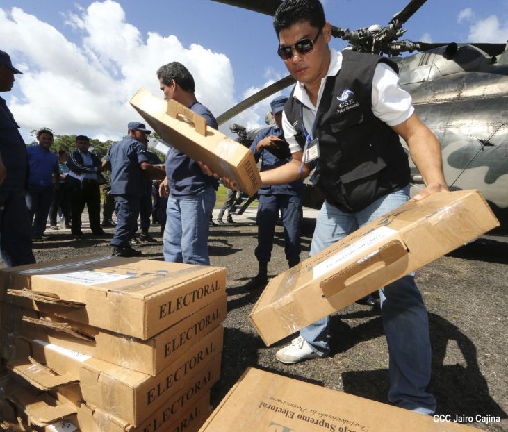 Arriba a la Costa Caribe material electoral