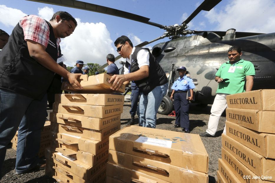 Arriba a la Costa Caribe material electoral