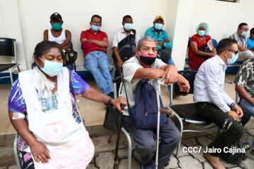 Primera jornada de vacunación voluntaria contra la Covid-19 en Nicaragua