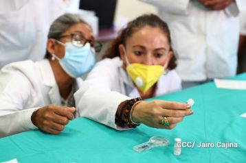 Primera jornada de vacunación voluntaria contra la Covid-19 en Nicaragua