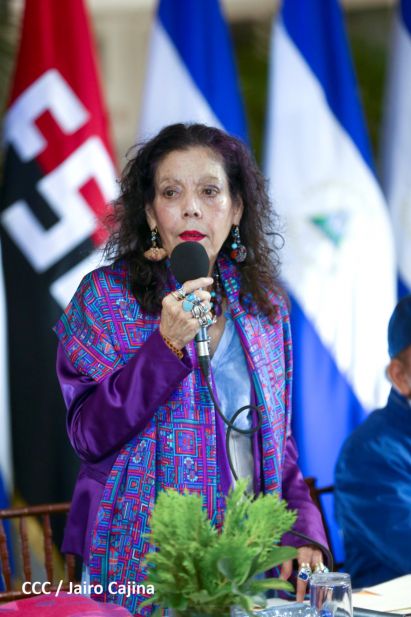 El Comandante Daniel Ortega y la Compañera Rosario Murillo presidieron acto en ocasión del Día Internacional de la Mujer
