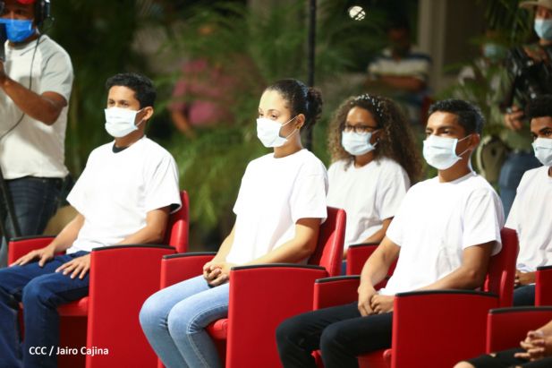 El Comandante Daniel Ortega y la Compañera Rosario Murillo presidieron acto en ocasión del Día Internacional de la Mujer