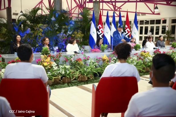El Comandante Daniel Ortega y la Compañera Rosario Murillo presidieron acto en ocasión del Día Internacional de la Mujer