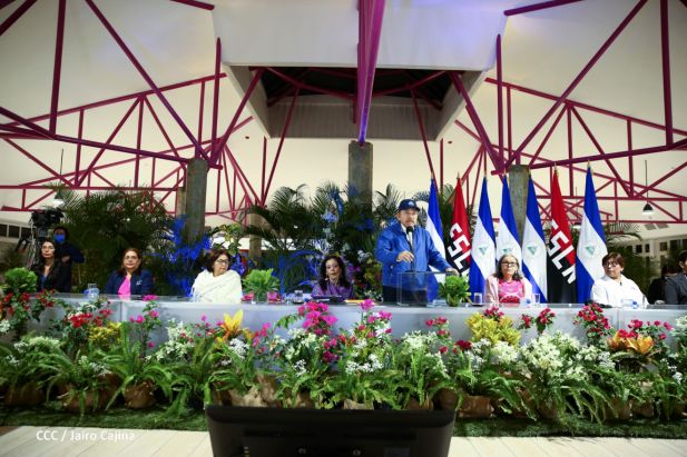 El Comandante Daniel Ortega y la Compañera Rosario Murillo presidieron acto en ocasión del Día Internacional de la Mujer
